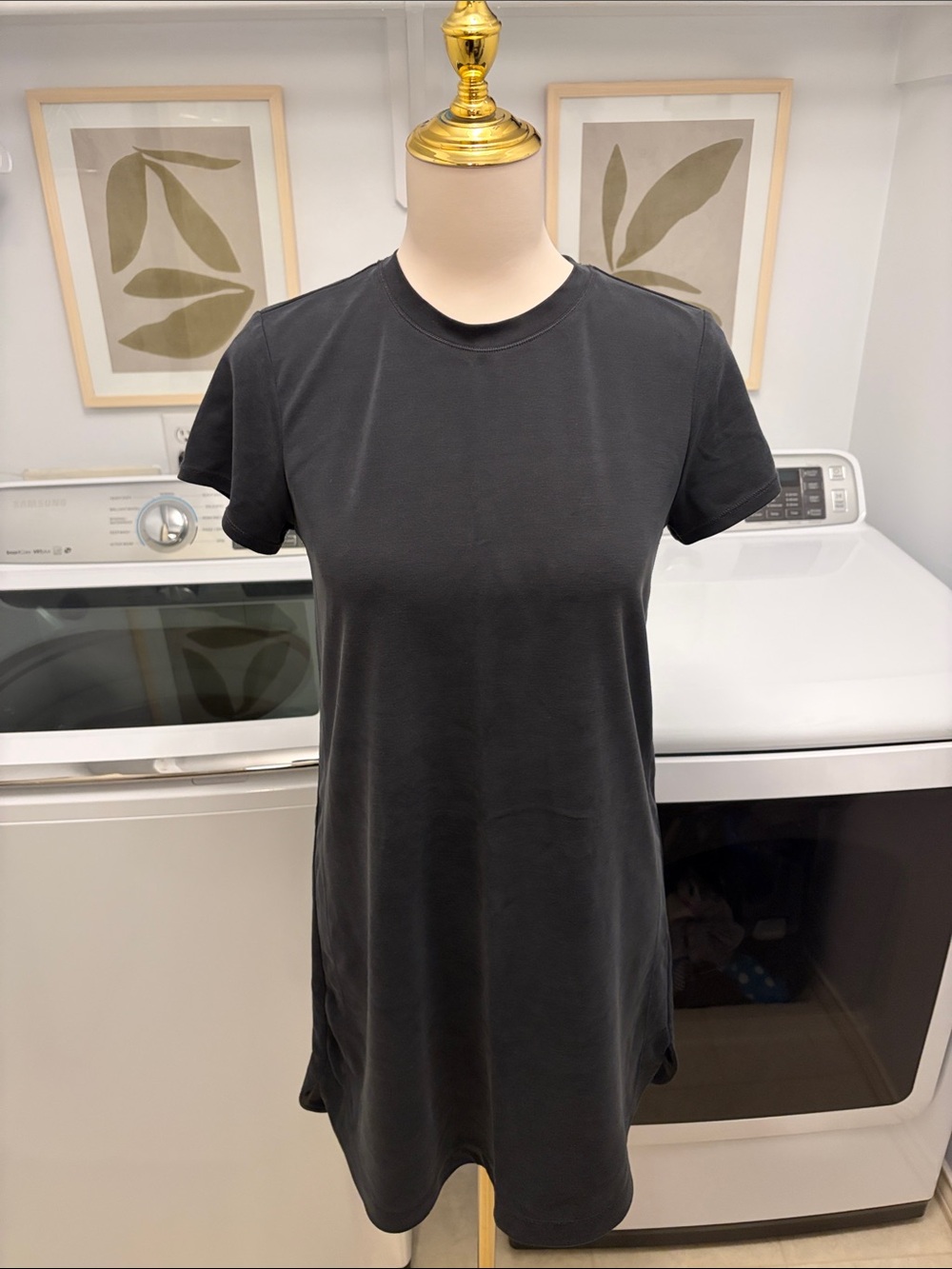 Used CALIA by Carrie Underwood Black Short-Sleeve Dress